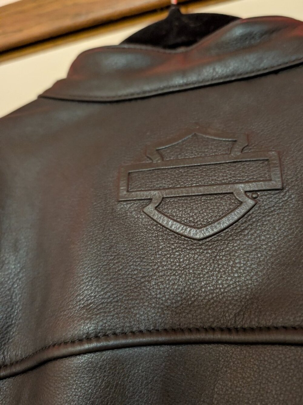 Harley-Davidson Women's Leather Riding Jacket - Size L (98004-22VW) - Picture 13 of 15
